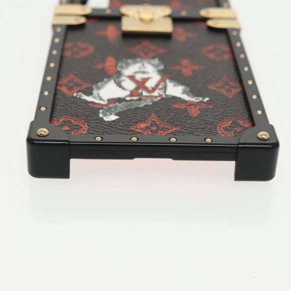 LOUIS VUITTON Transformed Monogram Cat iphone X Eye Trunk M63891 LV Auth 87378 - Picture 6 of 16